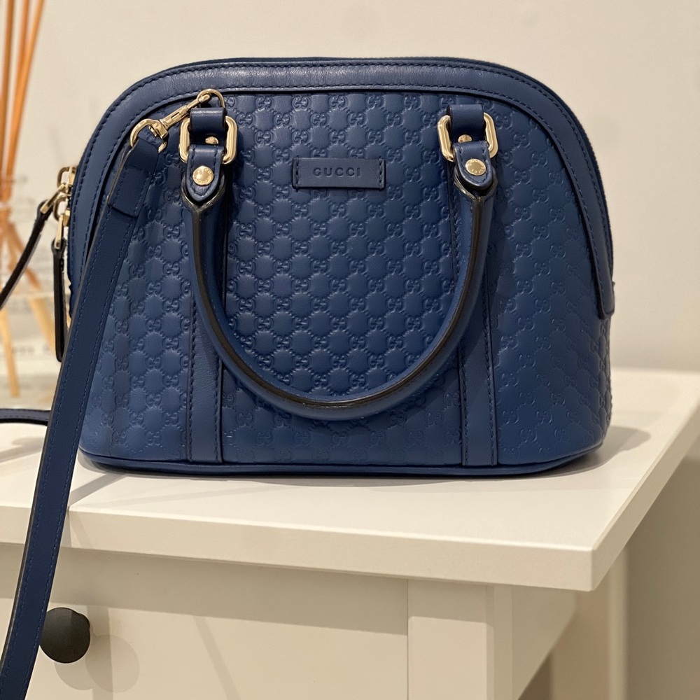 Gucci Monogram Bag with shoulder strap